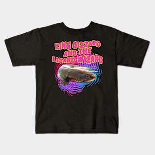 King Gizzard Lizzard Wizzard Lauk Gabus Kids T-Shirt